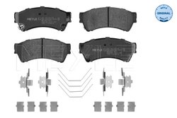 Set placute frana Meyle 025 245 8217/W