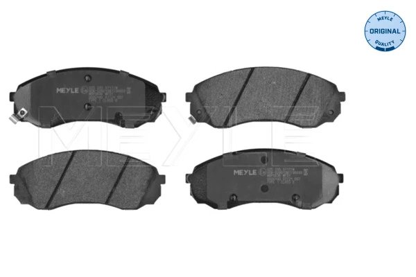 Set placute frana Meyle 025 245 9717/W