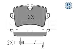 Set placute frana Meyle 025 246 0617/PD
