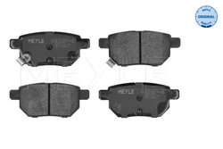 Set placute frana Meyle 025 246 1015/W
