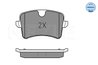 SET PLACUTE FRANA MEYLE 025 246 0617/W - Compatibil cu AUDI, PORSCHE