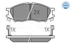 SET PLACUTE FRANA MEYLE 025 246 4815/W - Compatibil cu NISSAN