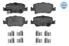 SET PLACUTE FRANA MEYLE 025 246 6415/W - Compatibil cu TOYOTA