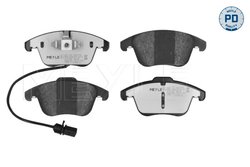 SET PLACUTE FRANA MEYLE 025 247 0520/PD - Compatibil cu AUDI