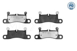 SET PLACUTE FRANA MEYLE 025 247 2116/PD - Compatibil cu PORSCHE, VW