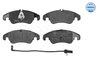 SET PLACUTE FRANA MEYLE 025 247 4319/W - Compatibil cu AUDI