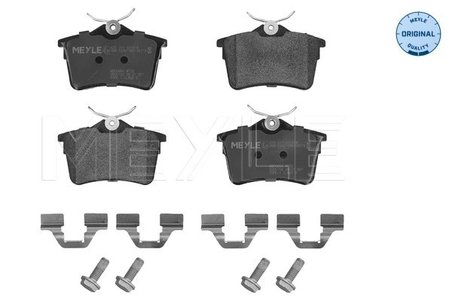 SET PLACUTE FRANA MEYLE 025 247 6516/W - Compatibil cu CITROEN, PEUGEOT