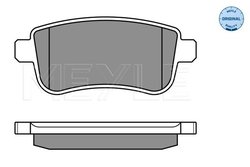 SET PLACUTE FRANA MEYLE 025 248 2015 - Compatibil cu RENAULT