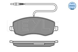 SET PLACUTE FRANA MEYLE 025 248 3919/W - Compatibil cu CITROEN, FIAT, LANCIA, PEUGEOT
