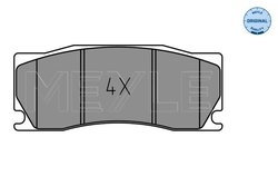 SET PLACUTE FRANA MEYLE 025 248 5017 - Compatibil cu JAGUAR