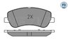 SET PLACUTE FRANA MEYLE 025 248 6720/PD - Compatibil cu MERCEDES-BENZ