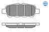 SET PLACUTE FRANA MEYLE 025 248 7113/W - Compatibil cu INFINITI, NISSAN, RENAULT, SUZUKI