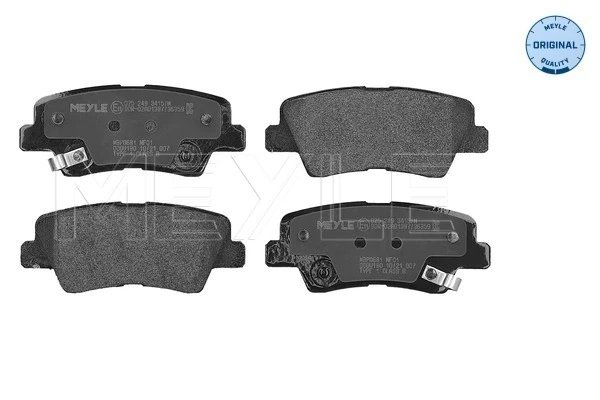 Set placute frana Meyle 025 249 3415/W