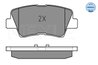 Set placute frana Meyle 025 249 3415/W