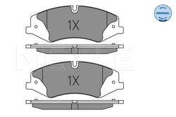 Set placute frana Meyle 025 250 2119