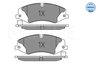 Set placute frana Meyle 025 250 2119