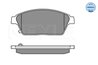 SET PLACUTE FRANA MEYLE 025 250 3418/W - Compatibil cu CADILLAC, CHEVROLET, OPEL, VAUXHALL