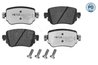 SET PLACUTE FRANA MEYLE 025 251 0917/PD - Compatibil cu AUDI, SEAT, SKODA, VW