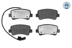 SET PLACUTE FRANA MEYLE 025 251 1218/PD - Compatibil cu NISSAN, OPEL, RENAULT, VAUXHALL