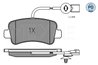 SET PLACUTE FRANA MEYLE 025 251 1218/PD - Compatibil cu NISSAN, OPEL, RENAULT, VAUXHALL