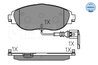 Set placute frana Meyle 025 251 1720/W