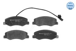 SET PLACUTE FRANA MEYLE 025 251 7218/W - Compatibil cu NISSAN, OPEL, RENAULT, VAUXHALL