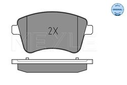 Set placute frana Meyle 025 251 8419/W