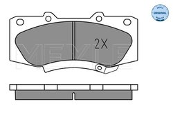 Set placute frana Meyle 025 252 0917