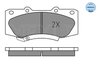 Set placute frana Meyle 025 252 0917