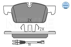 Set placute frana Meyle 025 252 2217