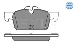 Set placute frana Meyle 025 252 2217