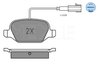 Set placute frana Meyle 025 252 3717