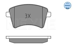 Set placute frana Meyle 025 252 9118