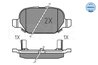 Set placute frana Meyle 025 254 1014