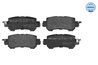 SET PLACUTE FRANA MEYLE 025 255 4014 - Compatibil cu MAZDA
