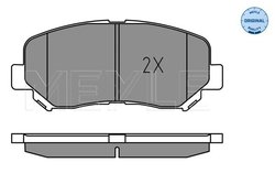 Set placute frana Meyle 025 255 6416