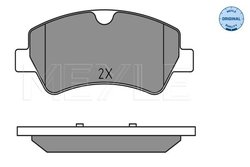 Set placute frana Meyle 025 256 0418