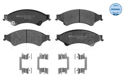 Set placute frana Meyle 025 256 3216