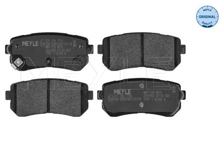 SET PLACUTE FRANA MEYLE 025 256 7716 - Compatibil cu HYUNDAI, KIA