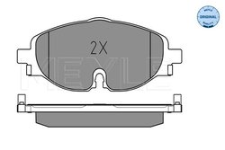 Set placute frana Meyle 025 256 8320