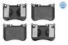 Set placute frana Meyle 025 257 0617