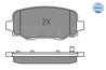 SET PLACUTE FRANA MEYLE 025 257 3418 - Compatibil cu JEEP