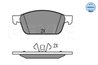 SET PLACUTE FRANA MEYLE 025 257 3618 - Compatibil cu FORD