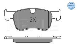 SET PLACUTE FRANA MEYLE 025 258 3617 - Compatibil cu CITROEN, OPEL, PEUGEOT, TOYOTA, VAUXHALL