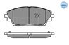 SET PLACUTE FRANA MEYLE 025 258 7516 - Compatibil cu MAZDA