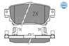 Set placute frana Meyle 025 259 6515