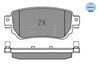 Set placute frana Meyle 025 259 6515