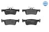 SET PLACUTE FRANA MEYLE 025 259 6816 - Compatibil cu PEUGEOT