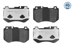 SET PLACUTE FRANA MEYLE 025 259 9719/PD - Compatibil cu MERCEDES-BENZ