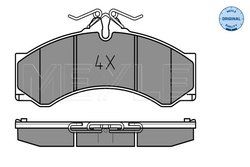Set placute frana Meyle 025 290 7620